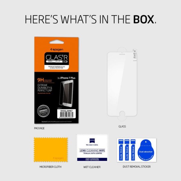 TEMPERED GLASS SPIGEN GLAS.TR SLIM IPHONE 7/8 PLUS