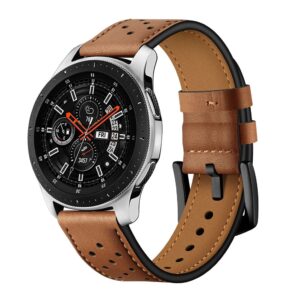TECH-PROTECT LEATHER SAMSUNG GALAXY WATCH 46MM BROWN