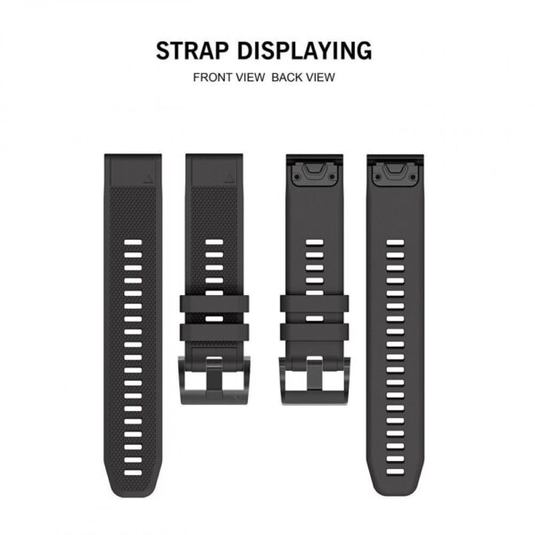 TECH-PROTECT SMOOTH GARMIN FENIX 3 / 5X / 3HR / 5X PLUS / 6X / 6X PRO / 7X BLACK